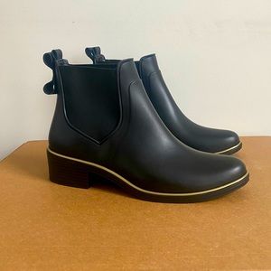 Kate Spade - Black Ankle Rain Boots